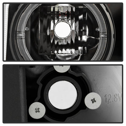 Spyder GMC Sierra 1500/2500/3500 99-06 Projector Headlights LED Halo LED Black PRO-YD-CDE00-HL-BK 5009357