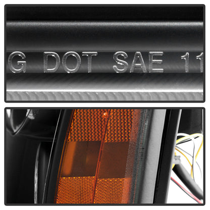 Spyder Cadillac Escalade 02-06 Projector Halogen Model- LED Halo DRL Blk PRO-YD-CE02-DRL-BK 5037947