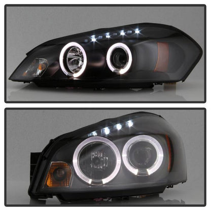 Spyder Chevy Impala 06-13 Projector Headlights LED Halo LED Blk PRO-YD-CHIP06-HL-BK 5031716