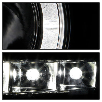 Spyder Chevy Silverado 1500 07-13 Projector Headlights LED Halo LED Chrm PRO-YD-CS07-HL-C 5009500