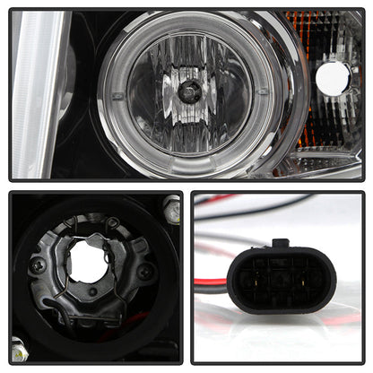 Spyder Chevy Silverado 1500 07-13 Projector Headlights LED Halo LED Chrm PRO-YD-CS07-HL-C 5009500