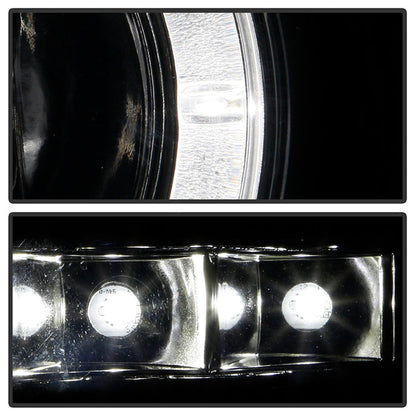 Spyder Chevy Silverado 1500 07-13 Projector Headlights LED Halo LED Smke PRO-YD-CS07-HL-SM 5009517