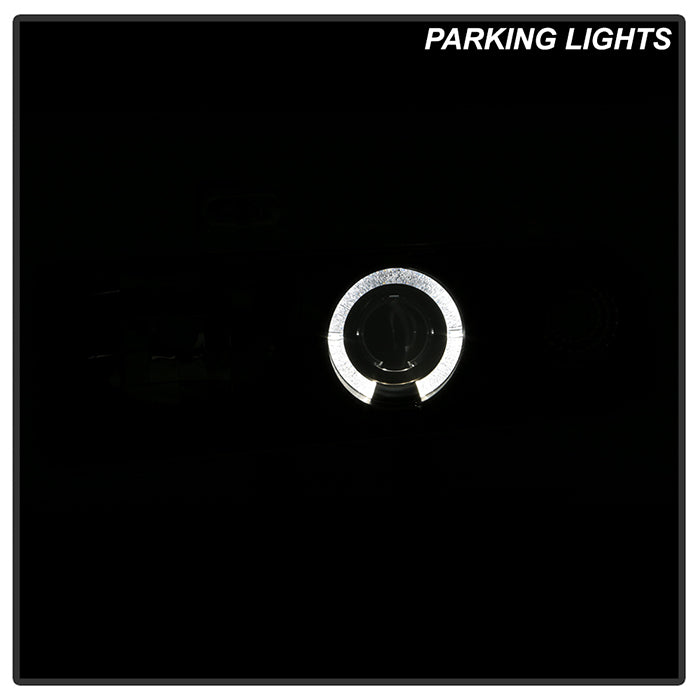 Spyder Chevy S10 98-04 Projector Headlights LED Halo Blk - Low H1 PRO-YD-CS1098-BK 5009524