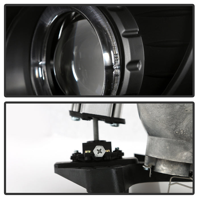 Spyder Chevy S10 98-04 Projector Headlights LED Halo Blk - Low H1 PRO-YD-CS1098-BK 5009524