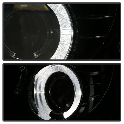 Spyder Chevy S10 98-04 Projector Headlights LED Halo Smke - Low H1 PRO-YD-CS1098-SMC 5009562