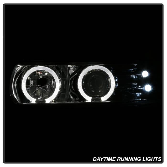 Spyder Chevy Silverado 1500/2500 99-02Projector Headlights LED Halo LED Chrome PRO-YD-CS99-HL-C 5009609
