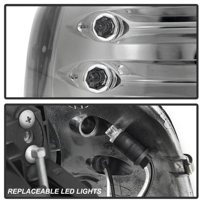 Spyder Chevy Silverado 1500/2500 99-02Projector Headlights LED Halo LED Chrome PRO-YD-CS99-HL-C 5009609