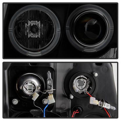 Spyder Chevy Suburban 1500 07-14 Projector Headlights LED Halo LED Blk Smke PRO-YD-CSUB07-HL-BSM 5078346
