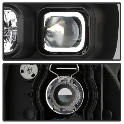 Spyder 07-14 Chevy Suburban/1500/2500/Tahoe V2 Projector Headlights All Blk PRO-YD-CSUB07V2-DRL-BKV2 5085986