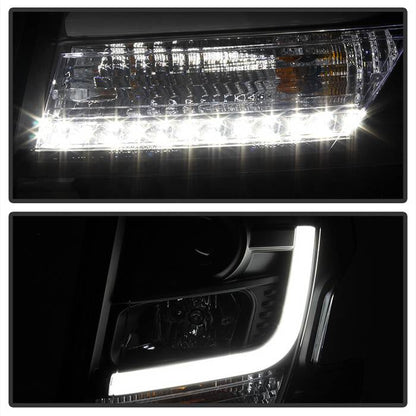 Spyder Chevy Tahoe / Suburban 2015 -2016 Projector Headlights - DRL LED - Black PRO-YD-CTA15-DRL-BK 5082541