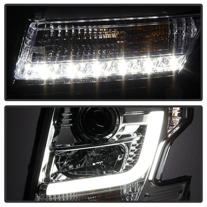 Spyder Chevy Tahoe / Suburban 2015 -2016 Projector Headlights - DRL LED - Chrome PRO-YD-CTA15-DRL-C 5082534
