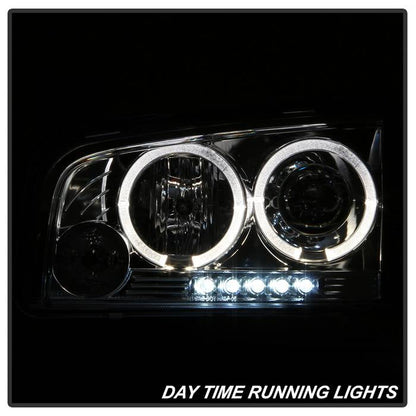 Spyder Dodge Charger 06-10 Projector Headlights Halogen Model- LED Halo LED Chrm PRO-YD-DCH05-LED-C 5009746