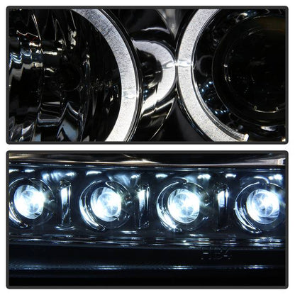 Spyder Dodge Charger 06-10 Projector Headlights Halogen Model- LED Halo LED Chrm PRO-YD-DCH05-LED-C 5009746