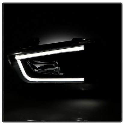 Spyder Dodge Charger 11-14 Projector Headlights Halogen - Light Tube DRL Blk PRO-YD-DCH11-LTDRL-BK 5074188