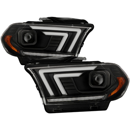 Spyder Dodge Durango 11-13 Halogen Model Only Projector Headlights - Black PRO-YD-DDU11SI-BK 5088284