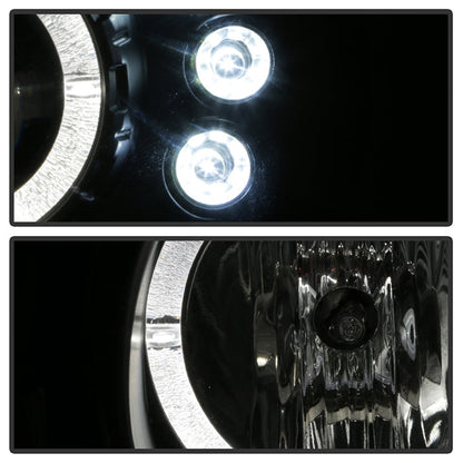 Spyder Dodge Neon 00-02 Projector Headlights LED Halo LED Black High H1 Low H1 PRO-YD-DN00-HL-BK 5009906