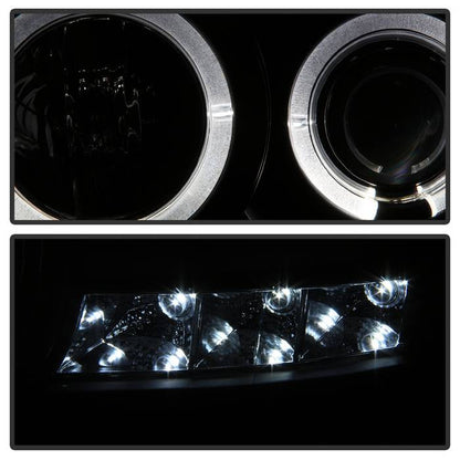 Spyder Dodge Ram 1500 06-08 06-09 Projector Headlights LED Halo LED Blk Smke PRO-YD-DR06-HL-BSM 5078391
