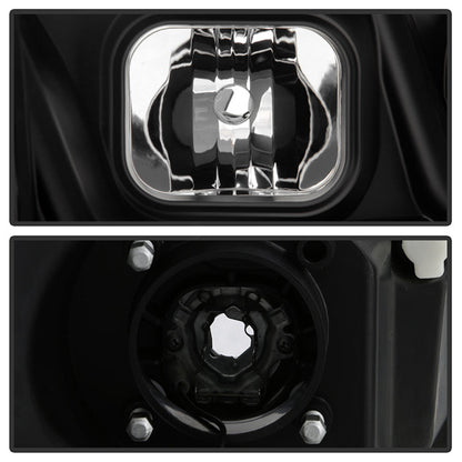 SPYDER 06-08 Dodge Ram 1500 LED Headlights - Black PRO-YD-DR06PL-BK 5088178