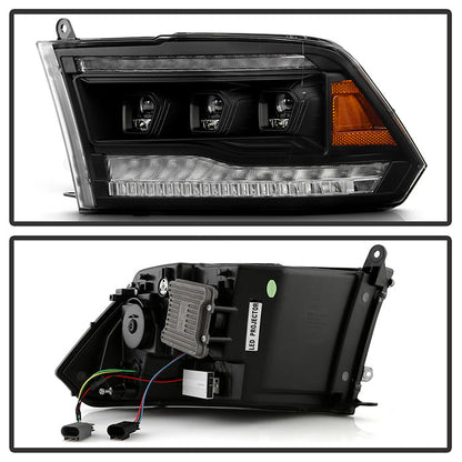 SPYDER 09-18 Dodge RAM 1500 / 10-19 RAM 2500/3500 Headlights - Halogen Model Only 5088666