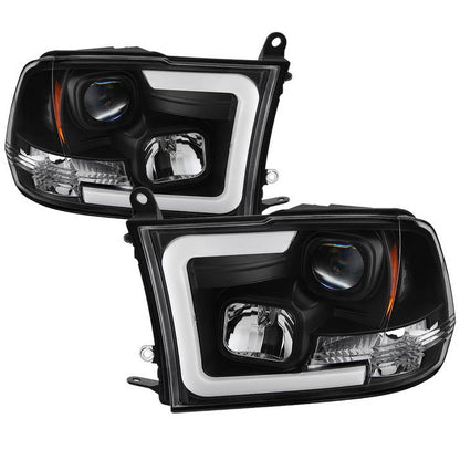 Spyder 09-16 Dodge Ram 1500 Version 2 Headlights Light Bar DRL Black PRO-YD-DR09V2-LBDRL-BK 5084811