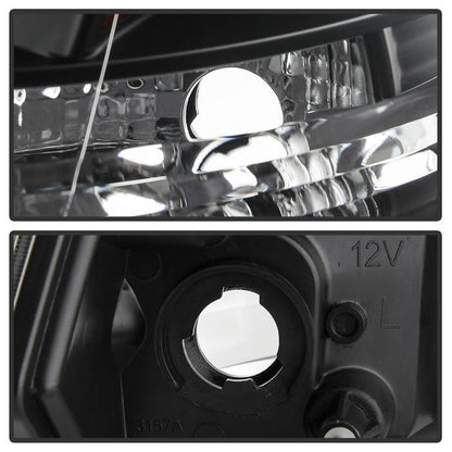 Spyder 09-16 Dodge Ram 1500 Ver 2 Proj Headlight - Light Bar Turn Signal - Blk - PRO-YD-DR09V2-SB-BK 5086266