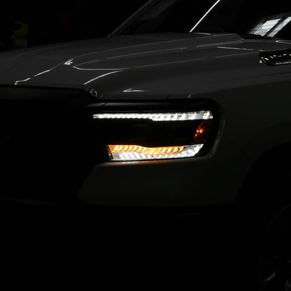 SPYDER Dodge Ram 19-20 High-power LED Module - Black (PRO-YD-DR19HALAP-SEQ-BK) 5087645