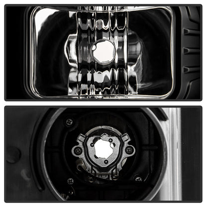 SPYDER 19-22 Dodge Ram 2500 (Halogen Only) Projector Headlights - Black PRO-YD-DR19HDHALSI-SEQ-BK 5088611