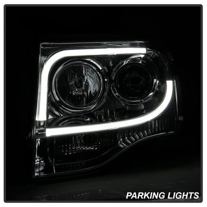 Spyder Ford Expedition 07-13 Projector Headlights Light Tube DRL Chrm PRO-YD-FE07-LTDRL-C 5079510