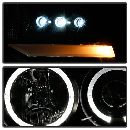 Spyder Ford F150 04-08 Projector Headlights Version 2 LED Halo LED Blk PRO-YD-FF15004-HL-G2-BK 5010209