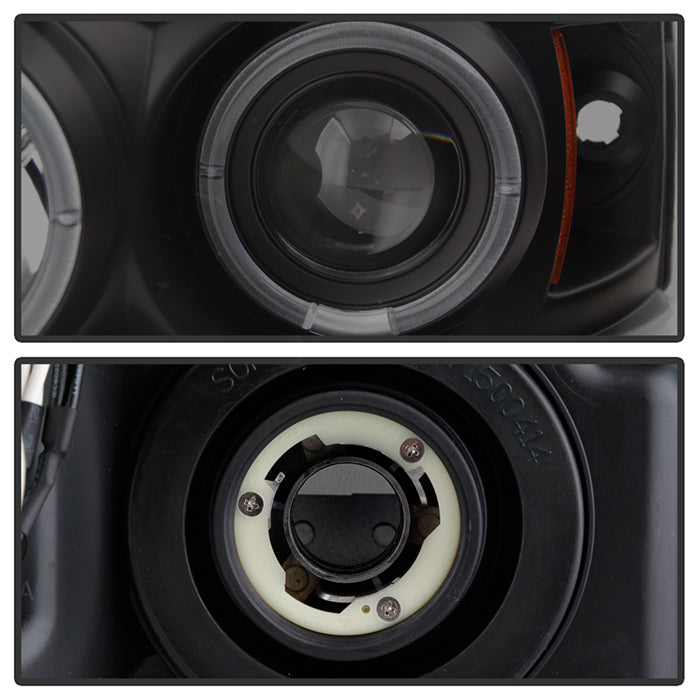 Spyder Ford F150 04-08 Projector Headlights Version 2 LED Halo LED Blk Smke PRO-YD-FF15004-HL-G2-BSM 5078421