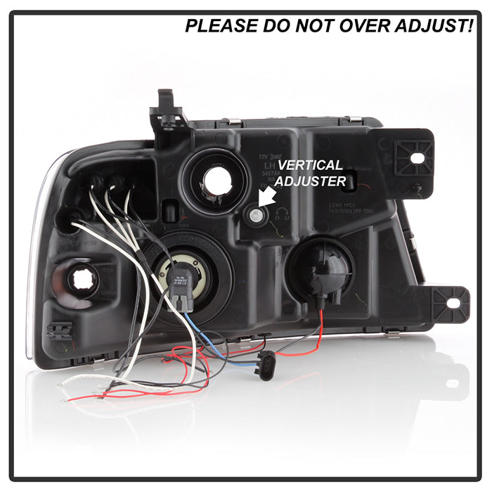 Spyder Ford F150 04-08 Projector Headlights Version 2 LED Halo LED Blk Smke PRO-YD-FF15004-HL-G2-BSM 5078421