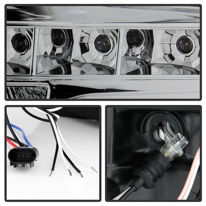Spyder Ford F150 09-14 Projector Headlights Halogen Model- LED Halo LED Smke PRO-YD-FF15009-HL-SM 5010254