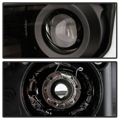 Spyder Ford F150 09-14 Projector Headlights Halogen Model- Light Bar DRL Blk PRO-YD-FF15009-LBDRL-BK 5077592