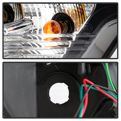 Spyder Ford F150 09-14 Projector Headlights Halogen Model- Light Bar DRL Blk PRO-YD-FF15009-LBDRL-BK 5077592