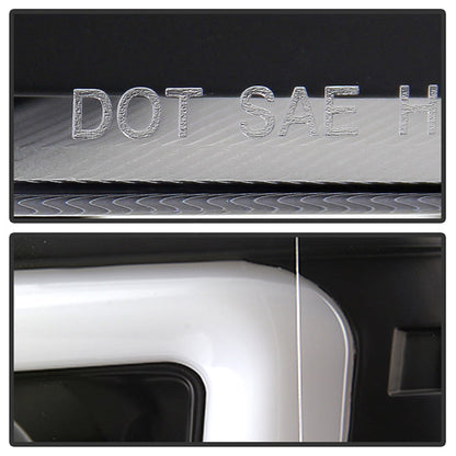 Spyder Ford F150 13-14 Xenon Model Only Light Bar Projector Headlights Blk PRO-YD-FF15013PL-SEQ-BK 5087584