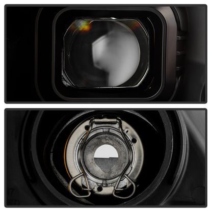 SPYDER Signature 20-21 Ford F150(Halogen Model) Proj. Headlights - Black(PRO-YD-FF15021HALSI-SEQ-BK) 5088710