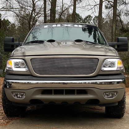 Spyder 97-03 Ford F-150 (After 6/1997) V2 Proj Headlights DRL LED - Chrm (PRO-YD-FF15097V2-LB-C) 5084644