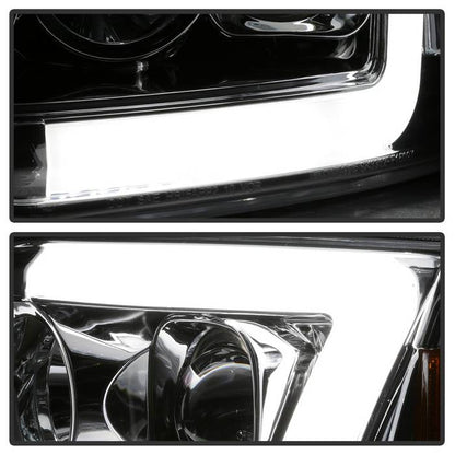 Spyder 97-03 Ford F-150 (After 6/1997) V2 Proj Headlights DRL LED - Chrm (PRO-YD-FF15097V2-LB-C) 5084644