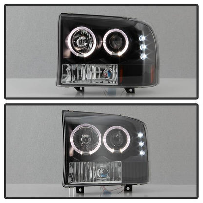 Spyder Ford F250 Super Duty 99-04 Projector Version 2 LED Halo LED Blk PRO-YD-FF25099-1P-G2-BK 5010339