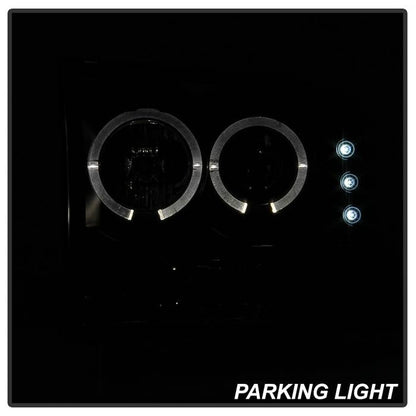 Spyder Ford F250 Super Duty 99-04 Projector Version 2 LED Halo LED Blk Smke PRO-YD-FF25099-1P-G2-BSM 5078452