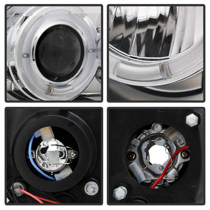 Spyder Ford F250 Super Duty 99-04 Projector Version 2 LED Halo LED Chrm PRO-YD-FF25099-1P-G2-C 5010360