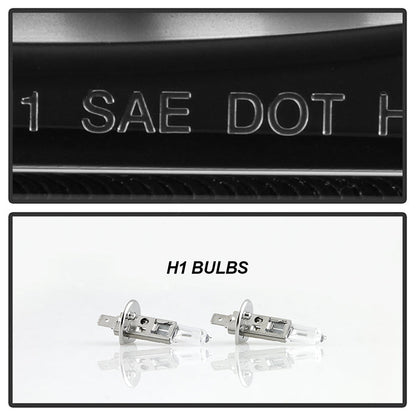 Spyder Ford F250/350/450 Super Duty 05-07 Projector Headlights LED Halo- LED Blk PRO-YD-FS05-HL-BK 5010544