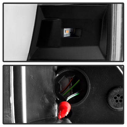 Spyder Ford F-250/350/450 08-10 V2 High-Power LED Headlights-Switch Back-Black PRO-YD-FS08PL-SBLB-BK 5087751