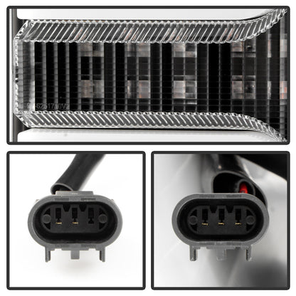 Spyder Ford F-250/F-350/F450 Super Duty 17-18 Projector Headlights Black PRO-YD-FS17-SBSEQ-BK 5086280