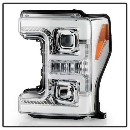 Spyder Ford F-250/F-350/F450 Super Duty 17-18 Projector Headlights Chrome PRO-YD-FS17-SBSEQ-C 5086273