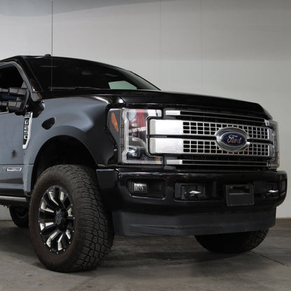 Spyder Ford F-250/F-350/F450 17-18 Full LED Headlights Chrome PRO-YD-FS17HALAP-SEQ-BK 5087430