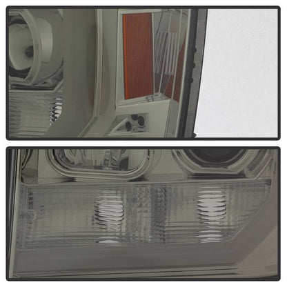 Spyder GMC Sierra 1500/2500/3500 07-13 V2 Projector Headlights - Smoke PRO-YD-GS07V2-LBDRL-SM 5083654