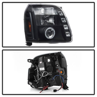Spyder GMC Yukon 07-14/GMC Yukon Denali 07-14Projector Headlights LED Halo LED Blk PRO-YD-GY07-HL-BK 5029331