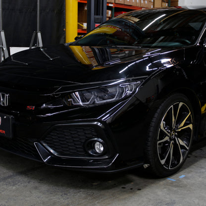 Spyder 16-18 Honda Civic 4Dr w/LED Seq Turn Sig Lights Proj Headlight - Black - PRO-YD-HC16-SEQ-BK 5086099