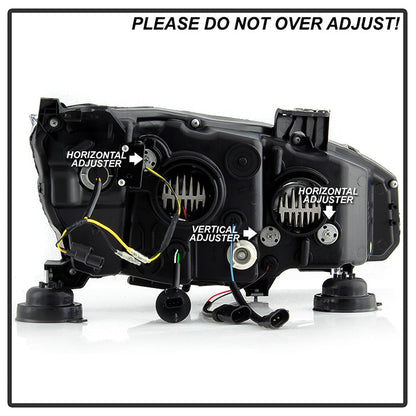 Spyder Honda Civic 16-18 2DR/4DR/Hatchback Headlight Black PRO-YD-HC16PL-SEQ-BK 5087539